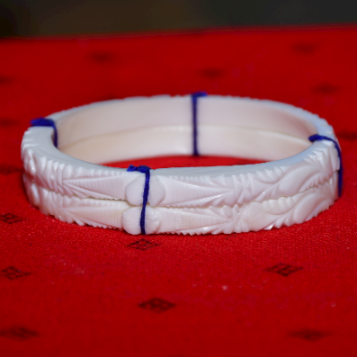 Chur Sankha Pola bangles for women a pair of original sankha