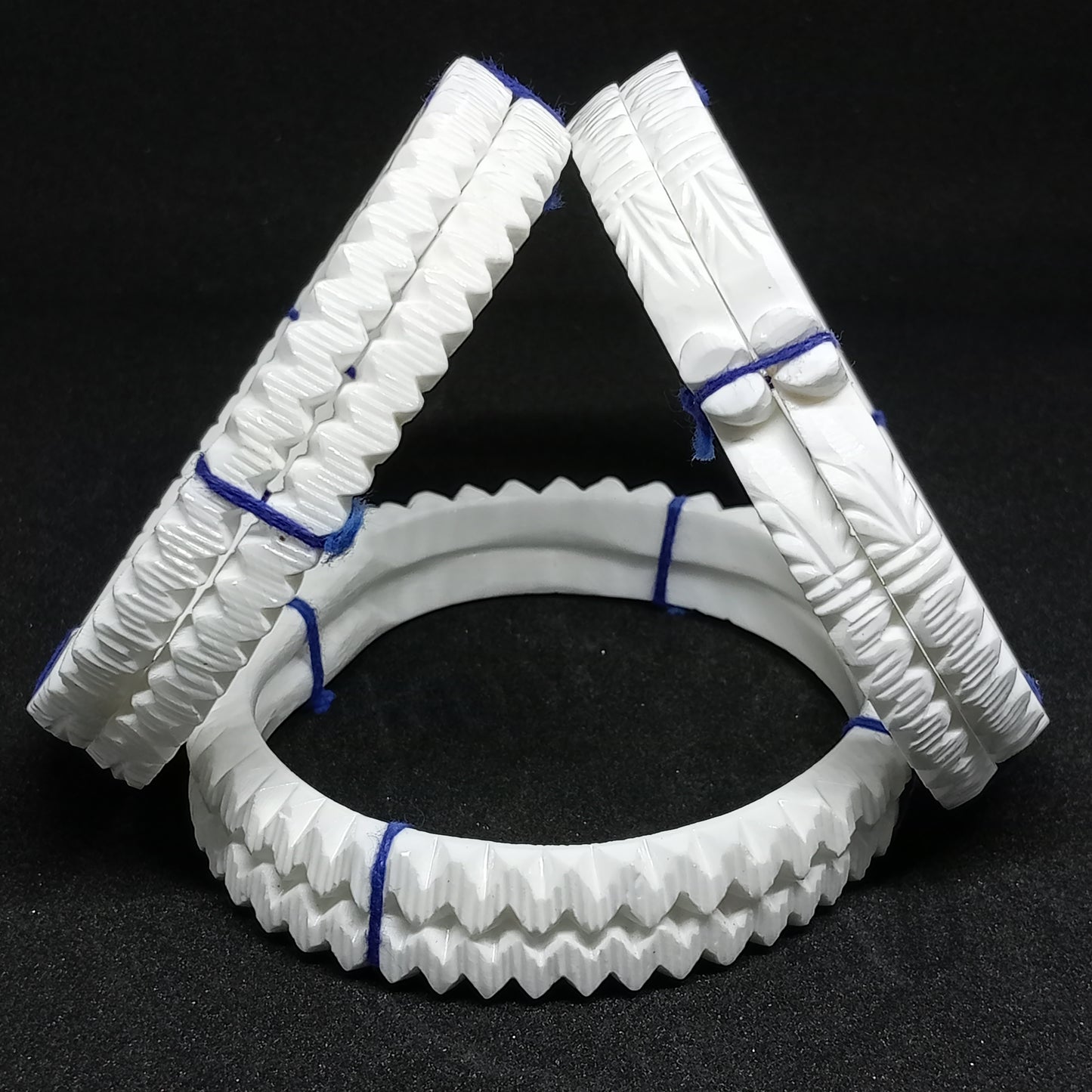 Zigzag  Pure Bengali Sakha Pola for women