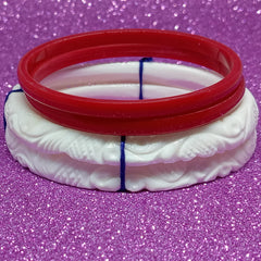 Fish Love Design Shakha With Pola Set For Women