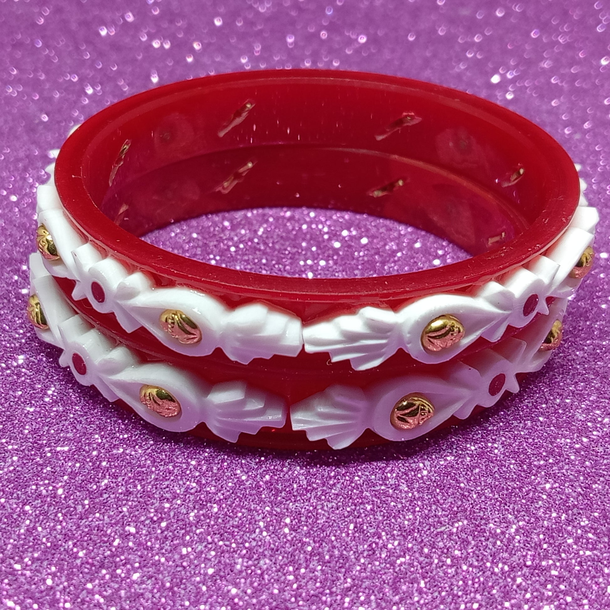 Sakha Badhano New Simple Pola Badhano Simple Chequered Design Gold