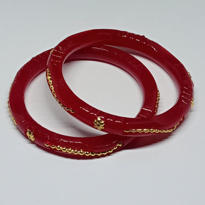 Gold Plated Charming Pola Bangles