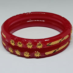 Gold Plated Charming Pola Bangles