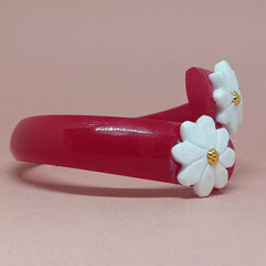 Sakha Pola Bangle with Conch Shell