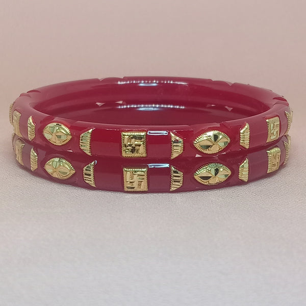 Gold Plated Pola Bangles