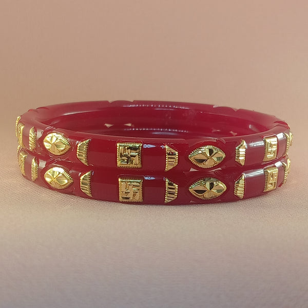 Gold Plated Pola Bangles