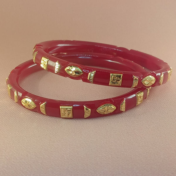 Gold Plated Pola Bangles