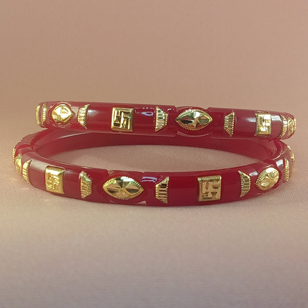 Gold Plated Pola Bangles