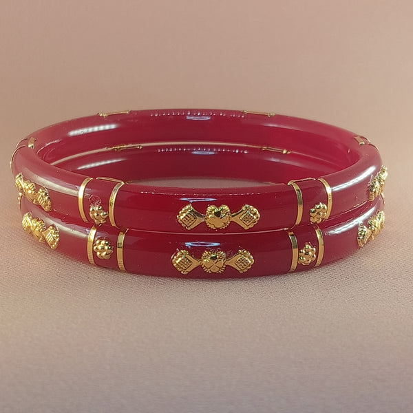 Gold Plated Pola Bangles