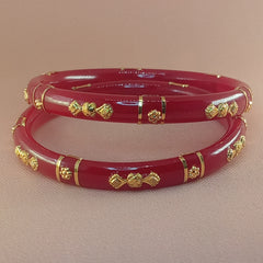 Gold Plated Pola Bangles