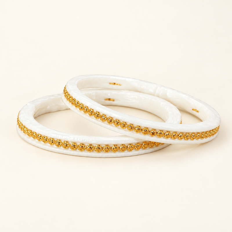 Gold-Plated Badhano Sakha Bangles