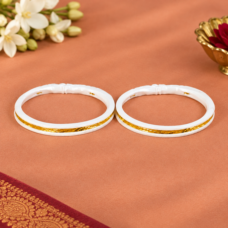 Gold-Plated Badhano Sakha Bangles