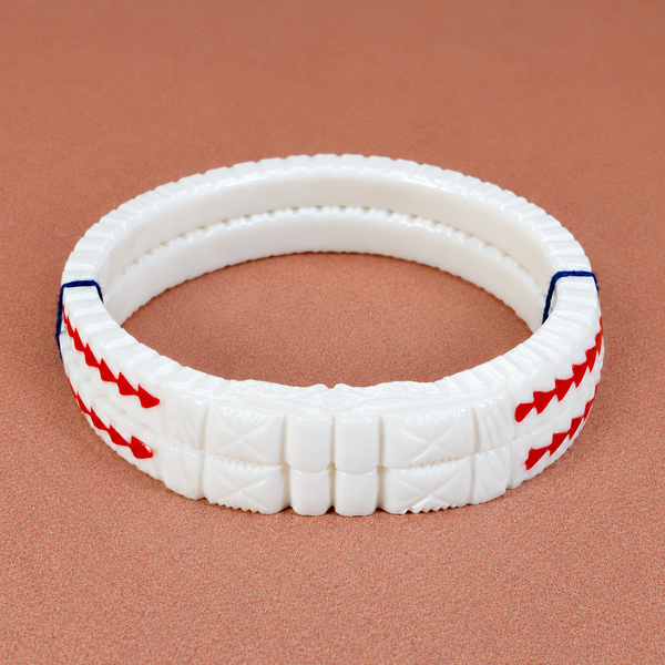 Pola Pasting Sakha One pair of Bangle