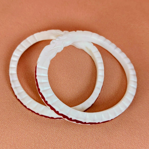 Pola Pasting Sakha One pair of Bangle