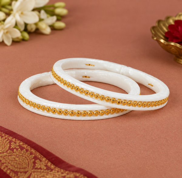 Gold-Plated Badhano Sakha Bangles