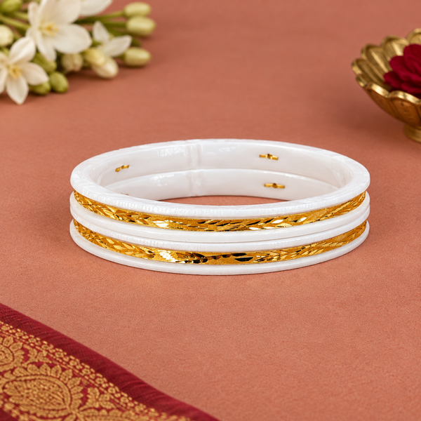 Gold-Plated Badhano Sakha Bangles