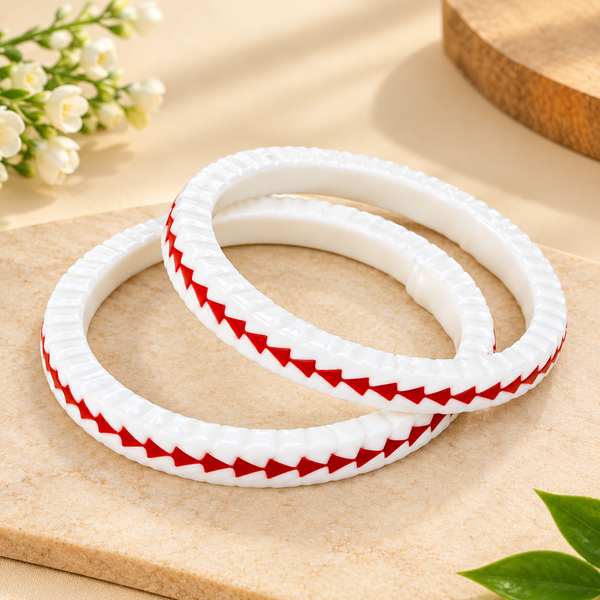 Pola Pasting Sakha One pair of Bangle