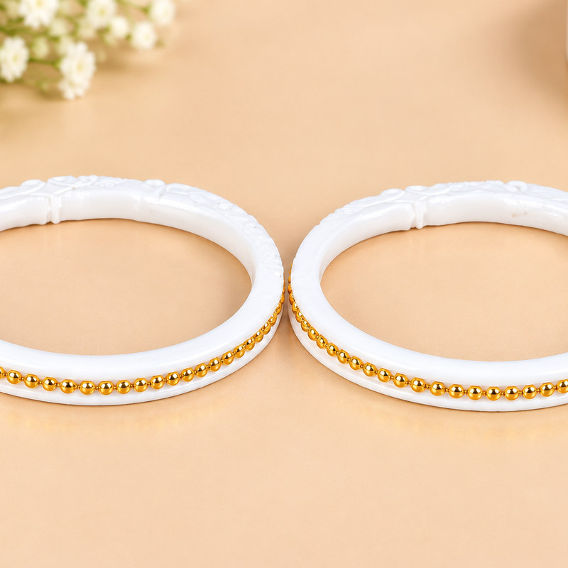 Gold-Plated Badhano Sakha Bangles