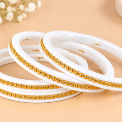 Gold-Plated Badhano Sakha Bangles