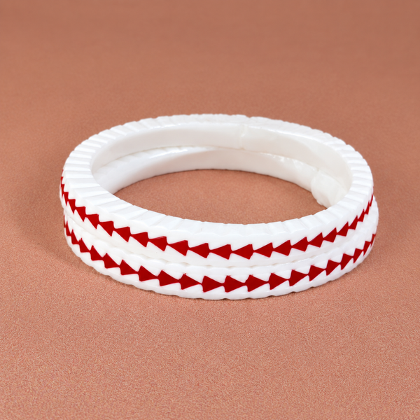 Pola Pasting Sakha One pair of Bangle
