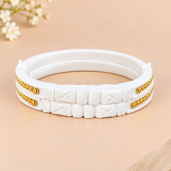 Gold-Plated Badhano Sakha Bangles