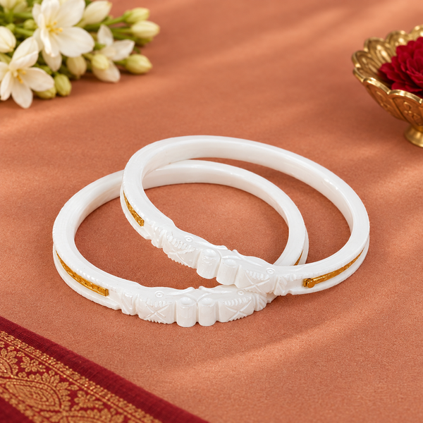 Gold-Plated Badhano Sakha Bangles